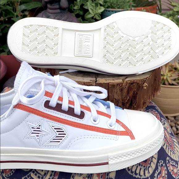 New Converse One Star “Star Player” OX Leather 8 - Picture 11 of 14